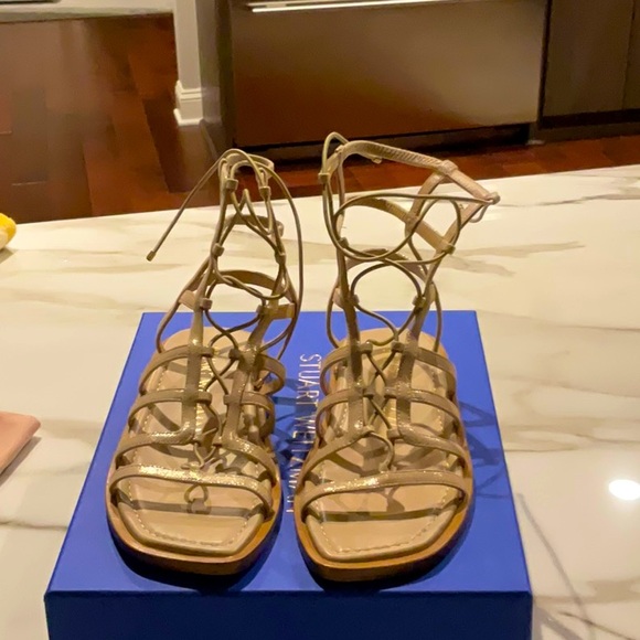 Stuart WEIZMANN Kora Laceup PYBSize 5.5 or 36 European - Picture 1 of 7